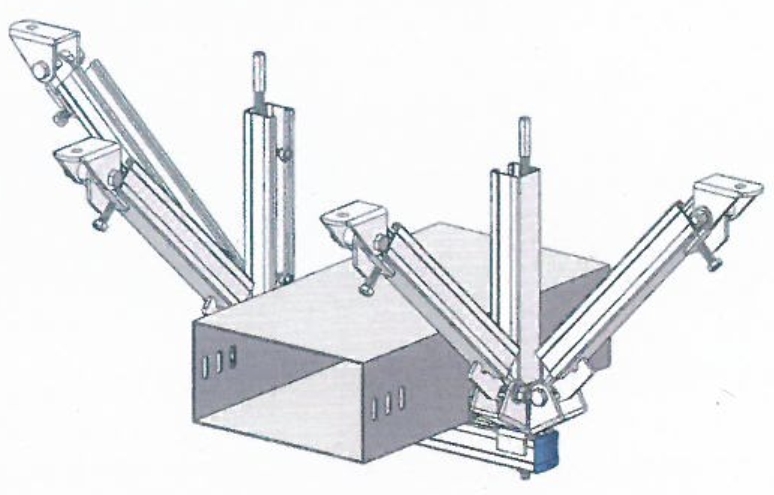 矩形橋架雙向剛性吊架(圖1)