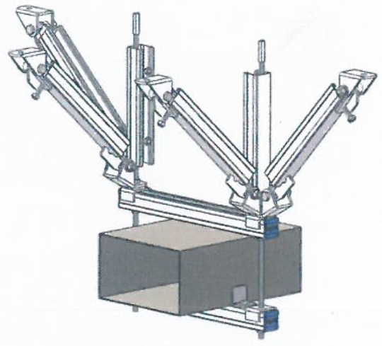 矩形風管雙向剛性吊架(圖1)